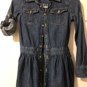 Polo Ralph Lauren jeans dress for girls .